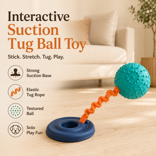 Sorelvina® Suction Cup Tug Ball