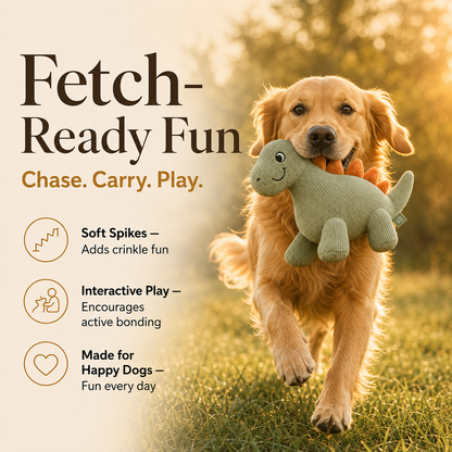 Sorelvina® Interactive Plush Dinosaur Toy