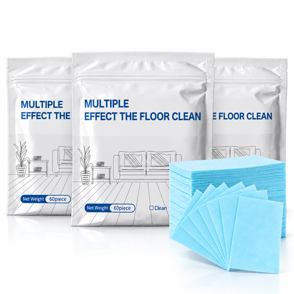 30% OFF NOW!✨ 60 Floor Cleaning Sheets