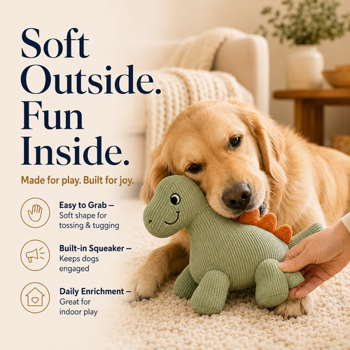 Sorelvina® Interactive Plush Dinosaur Toy