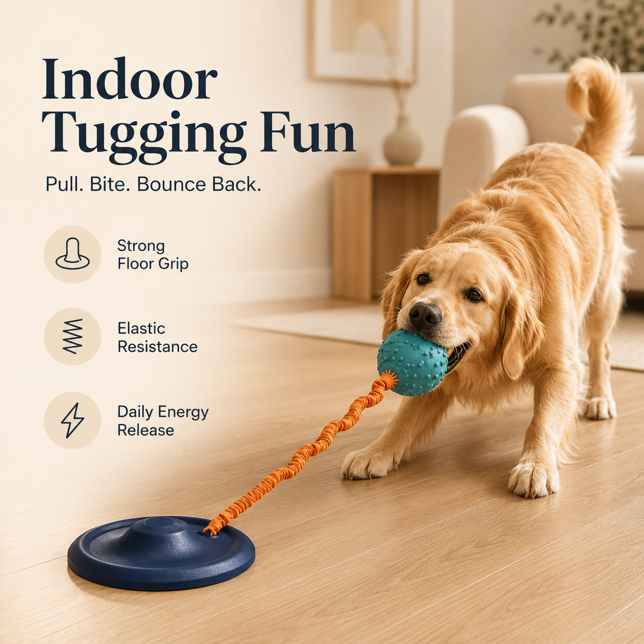 Sorelvina® Suction Cup Tug Ball