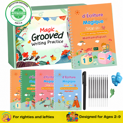 Sorelvina TraceJoy™ Reusable Handwriting Book Set