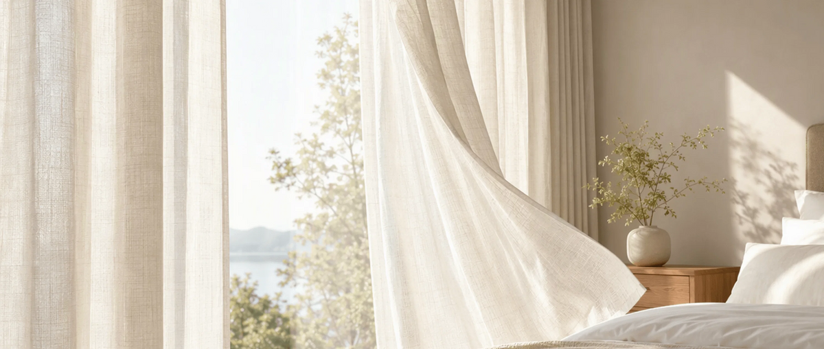 Curtain fabric surface