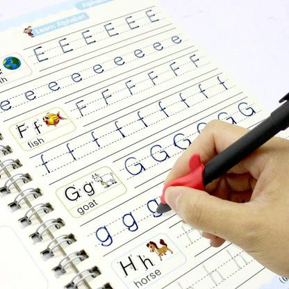Sorelvina TraceJoy™ Reusable Handwriting Book Set