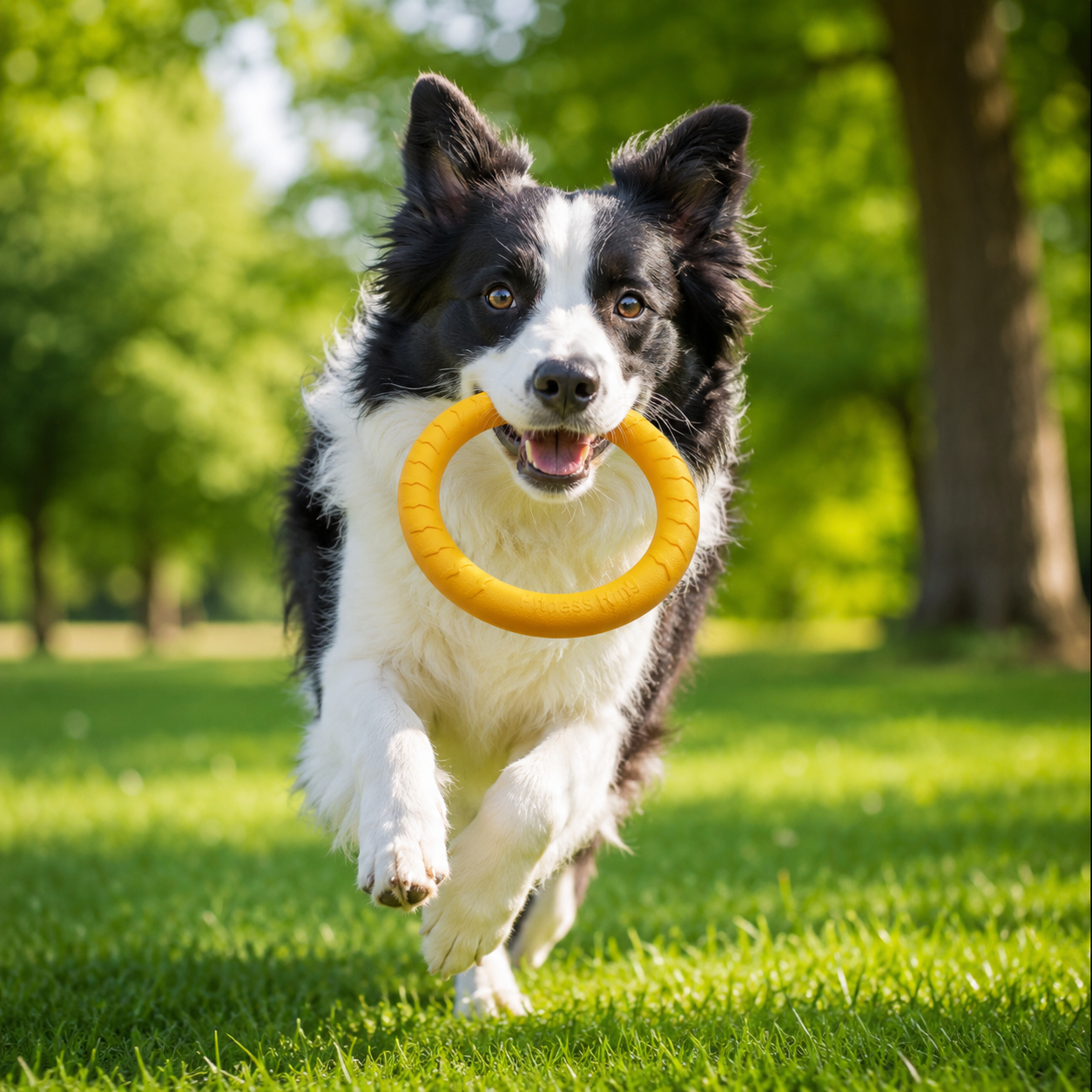 Sorelvina® Interactive Dog Ring Toy