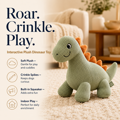 Sorelvina® Interactive Plush Dinosaur Toy
