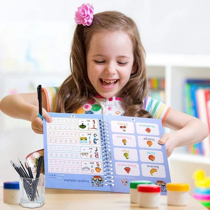 Sorelvina TraceJoy™ Reusable Handwriting Book Set