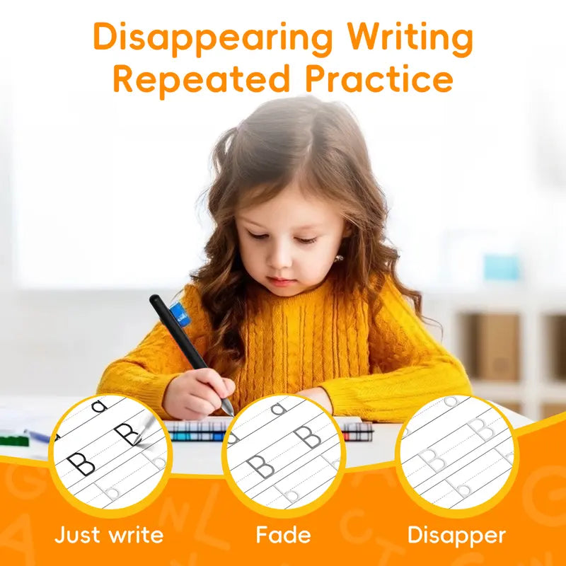 Sorelvina TraceJoy™ Reusable Handwriting Book Set