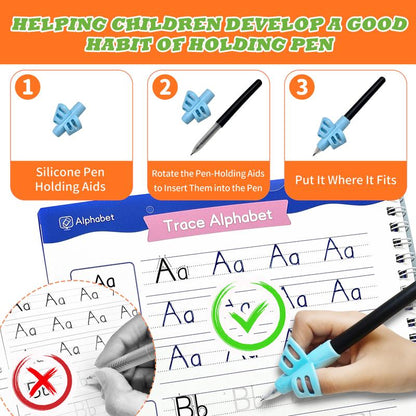 Sorelvina TraceJoy™ Reusable Handwriting Book Set